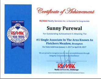 Ranked 1 Realtor in fletchers meadow 2017